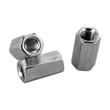 38168 F.F. Group Hexagon Connection Nuts Zinc Plated Din 6334 M16 x 48 (25Pcs)