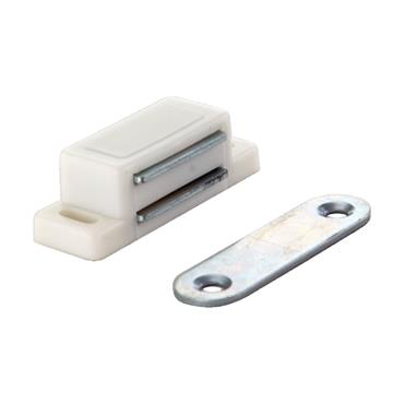 38232 F.F. Group Magnetic Door Catch, 45 x 10 x 14, Brown, (50 Pcs)