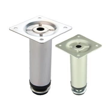 38243 F.F. Group Sofa Leg Rounded Chrome Plated D 30 X 15cm