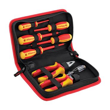 38375 F.F. Group Plier & Screwdriver Set, 8Pcs, Vde