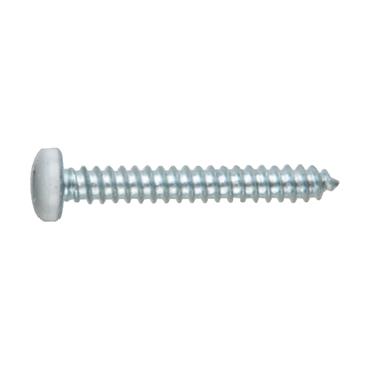 38405 F.F. Group Square Pan Head Self-Tapping Screws Zinc Plated Cr3+ Din 7981 White 48 x 19 500Pcs
