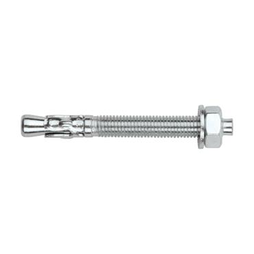 39045 FF Group WEDGE ANCHOR (LONG THREAD) ONE CLIP WITH WASHER AND NUT  M12X120(25pcs)