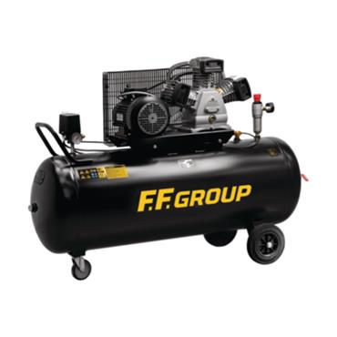 39832 F.F. Group BELT-DRIVEN Air Compressor AC-B-200/4TC-HD, 580L/m