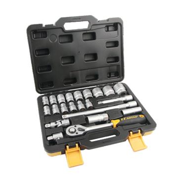 39855 Benman Socket Set F.F. Group 22Pcs 1/2" Dr