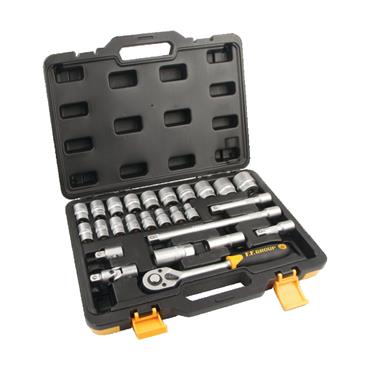 39856 Benman Socket Set F.F. Group 26Pcs 1/2" Dr