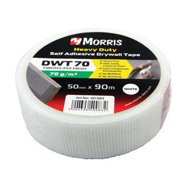40083 Morris Plasterboard tape, 50mm x 90m