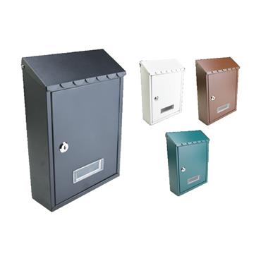 40273 F.F. Group Mailbox Medium Size, Green, 305 x 215 x 70mm