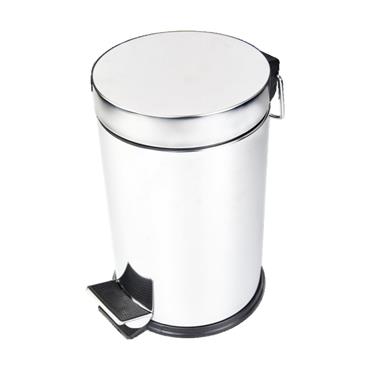 40284 F.F. Group Stainless Steel Waste Bin 5Lt