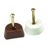 40963 F.F. Group Shelf Support With Nail Plastic Brown (200Pcs)