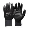 41214 F.F. Group Pu Palm Coated Gloves With Poltrueter Knitting 11''/Xxl (Black)