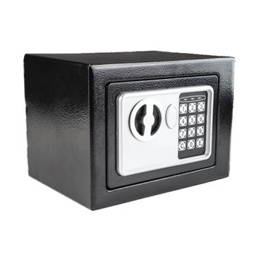 41604 F.F. Group Safety Box Mini Black 170 x 230 x 170mm