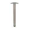 41700 F.F. Group Table Leg D80 x 820 x 1 0mm Matt Nickel