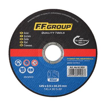 41952 F.F. Group Cutting Disc For Steel, 115 x 2.5