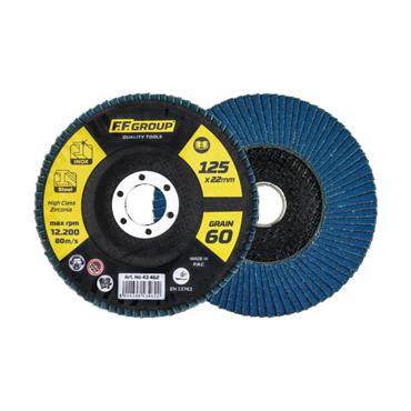 43461 F.F. Group Abrasive Flap Disc , 125 X 040