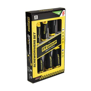 43952 F.F. Group Screwdriver Slotted Set + Ph 6Pcs
