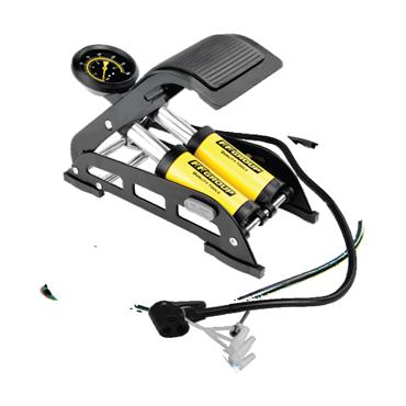 45509 F.F. Group Twin Barrel Foot Pump 10Bar