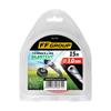 46073 F.F. Group Trimmer line silent cut duo core round twisted 2.4mm x 15 m
