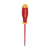48138 F.F. Group Insulated screwdriver slotted, 3,0 x 100 mm,