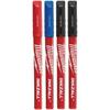 48223165 Milwaukee  Inkzall Fine Tip Colour Pens - 4pc