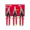 48224533 Milwaukee Metal Snips 3 pc Set