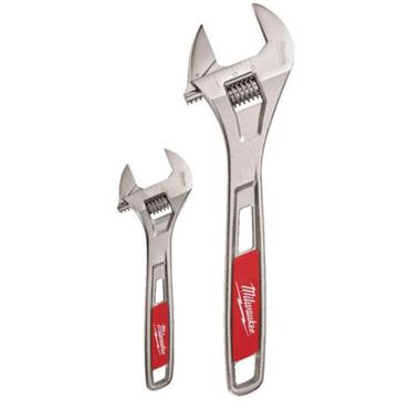 48227400 Milwaukee ADJUSTABLE WRENCH SET -2PCS