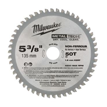 48404075 Milwaukee CIRCULAR SAW BLADE M 135X20X50 -1PC