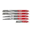 49222206 Milwaukee SAWZALL  BLADE CARBIDE DEMOLITION SET -5PC
