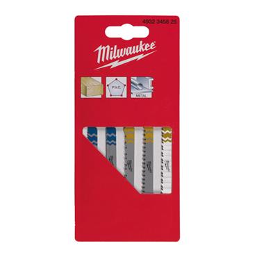 4932345825 Milwaukee JIGSAW BLADE SET -5PCS
