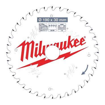 4932471301 Milwaukee CIRCULAR SAW BLADE P W 190X30X1.6X36ATB -1PC