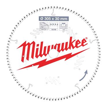 4932471322 Milwaukee CIRCULAR SAW BLADE MS W 305X30X3.0X100ATB NEG. -1PC