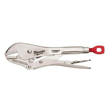 4932471726 Milwaukee 10 TORQUE LOCKSTRAIGHT JAW LOCKING PLIERS -1PC"
