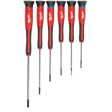4932471869 Milwaukee PRECISION SCREWDRIVER SET -6PCS