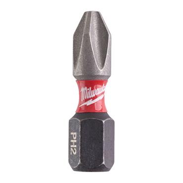 4932472036 Milwaukee Shockwave  PH2 25MM-2PCS