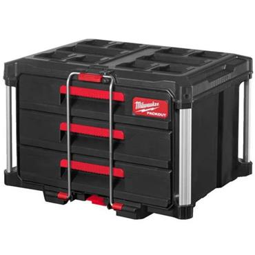 4932472130 Milwaukee PACKOUT 3 DRAWER TOOL BOX -1 pc