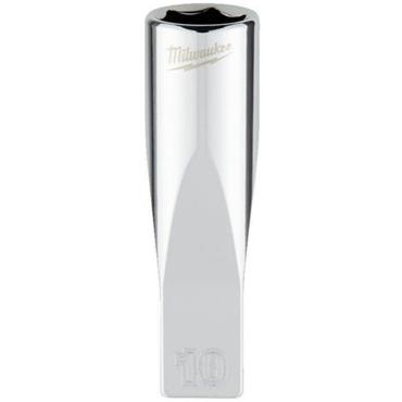 4932478330 Milwaukee 1/4 Drive Socket Metric Deep-10MM