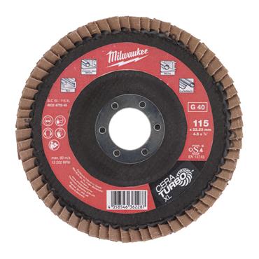 4932478946 Milwaukee FLAP DISC XL SLC50/115MM G40 -1PC