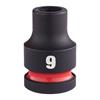 4932480303 Milwaukee HEX SOCKET Shockwave  1/2 STD 9MM -1PC