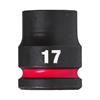 4932480311 Milwaukee HEX SOCKET Shockwave  1/2 STD 17MM -1PC