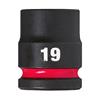 4932480313 Milwaukee HEX SOCKET Shockwave  1/2 STD 19MM -1PC