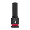 4932480327 Milwaukee HEX SOCKET Shockwave  1/2 DEEP 9MM -1PC