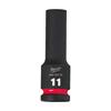 4932480329 Milwaukee HEX SOCKET Shockwave  1/2 DEEP 11MM -1PC