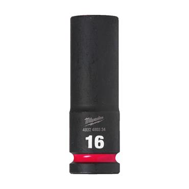 4932480334 Milwaukee HEX SOCKET Shockwave  1/2 DEEP 16MM -1PC