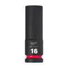 4932480334 Milwaukee HEX SOCKET Shockwave  1/2 DEEP 16MM -1PC