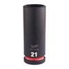 4932480339 Milwaukee HEX SOCKET Shockwave  1/2 DEEP 21MM -1PC