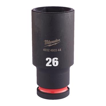 4932480344 Milwaukee HEX SOCKET Shockwave  1/2 DEEP 26MM -1PC