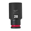 4932480346 Milwaukee HEX SOCKET Shockwave  1/2 DEEP 28MM -1PC