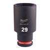 4932480347 Milwaukee HEX SOCKET Shockwave  1/2 DEEP 29MM -1PC