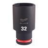 4932480349 Milwaukee HEX SOCKET Shockwave  1/2 DEEP 32MM -1PC