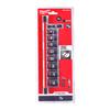 4932480454 Milwaukee Shockwave Impact Duty 3/8 Inch Impact Socket Set - 9 pc