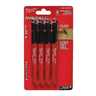 4932480551 Milwaukee INKZALL MARKER SET 4PC